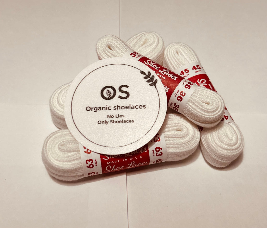 Organic Shoelaces Sticker