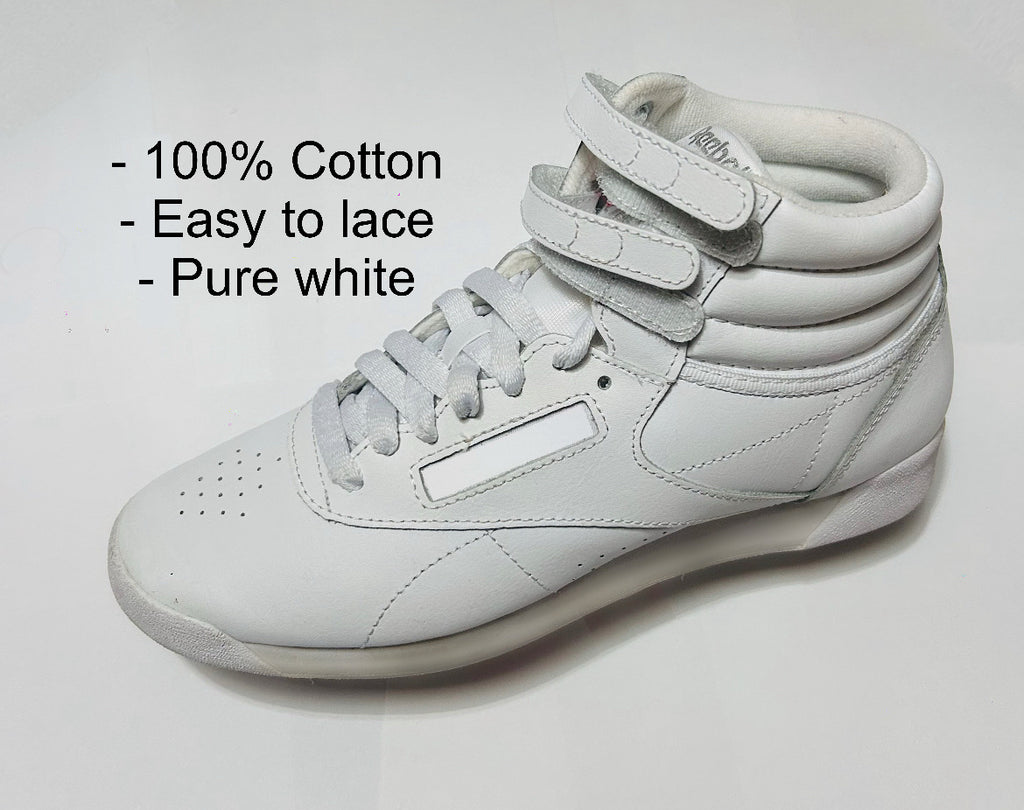Organic Shoelaces 100% Cotton 54”