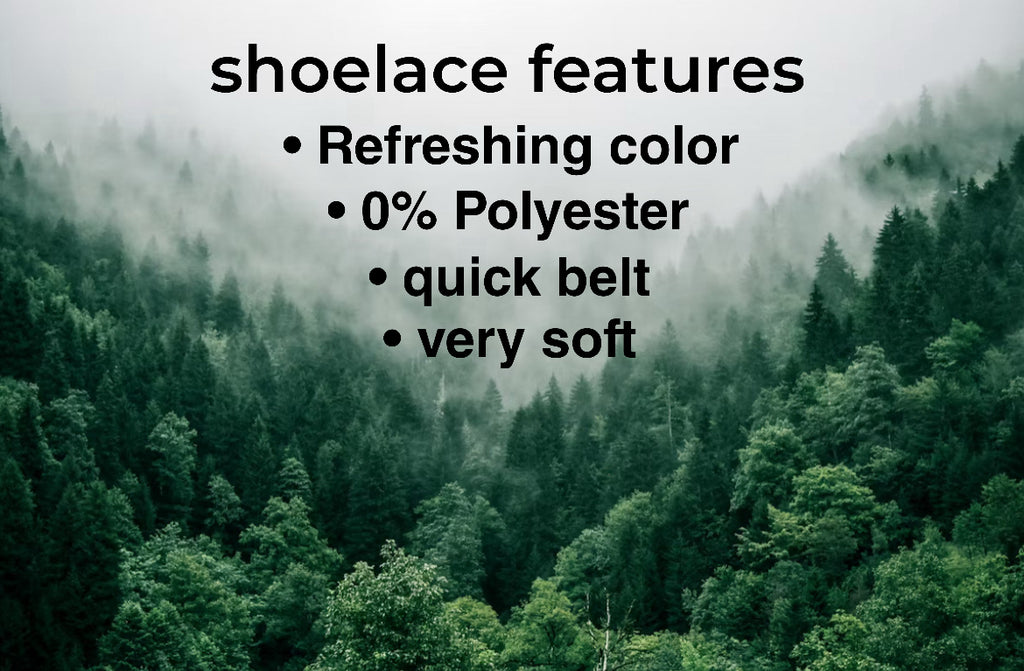 Organic Shoelaces 100% Cotton 54”
